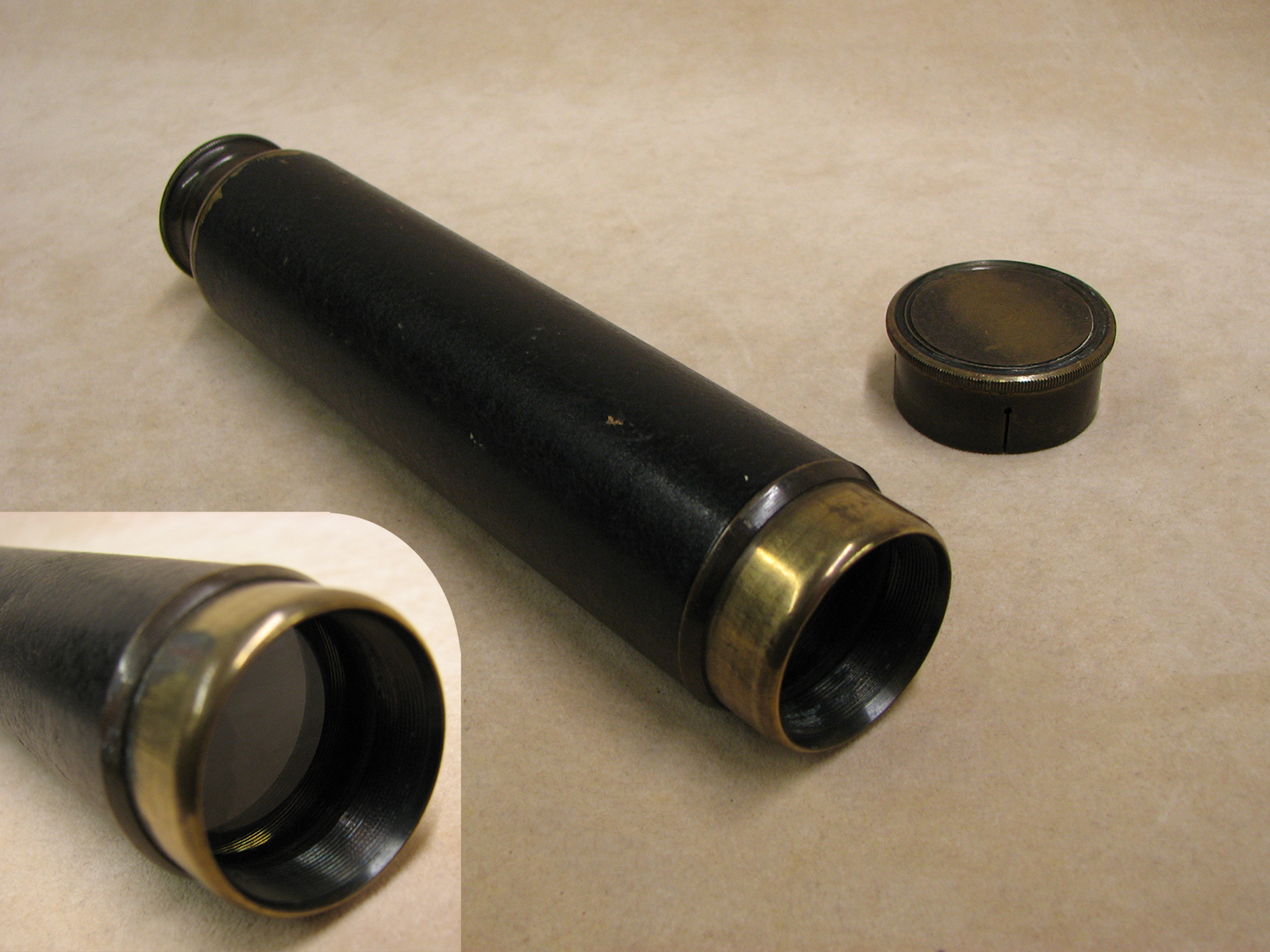 Newbold & Bulford ENBEECO 'FALCON' Mk 1,  22x magnification 3 draw pocket telescope